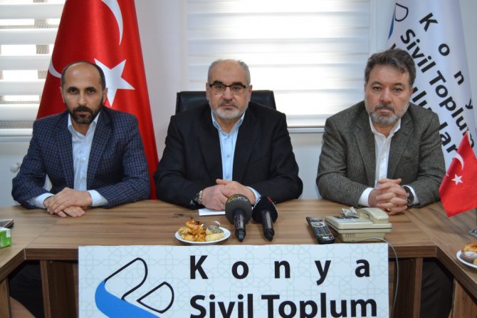 Konya’dan Çin’in Doğu Türkistan’da uyguladığı zulme tepki