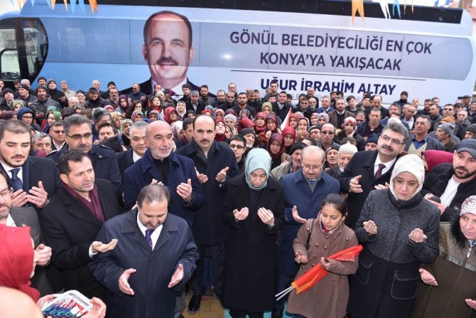 Cumhur İttifakı adayları Ilgın ve Doğanhisar’da vatandaşlardan destek istedi