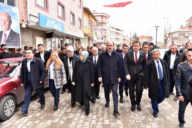 Cumhur İttifakı adayları Ilgın ve Doğanhisar’da vatandaşlardan destek istedi