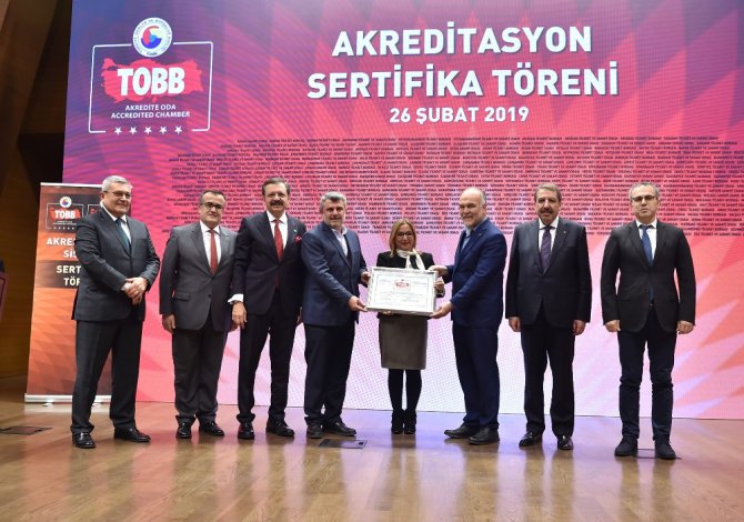 Konya Sanayi Odası, hizmet kalitesini tescilledi