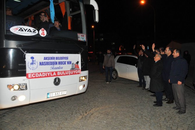 Nasreddin Hoca’nın torunları ecdadı ile buluşmaya devam ediyor