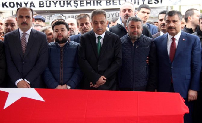 Polonya’da öldürülen Furkan, Konya’da son yolculuğuna uğurlandı