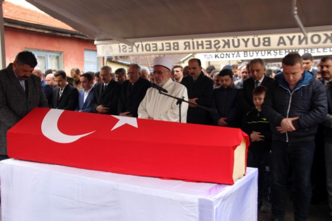 Polonya’da öldürülen Furkan, Konya’da son yolculuğuna uğurlandı