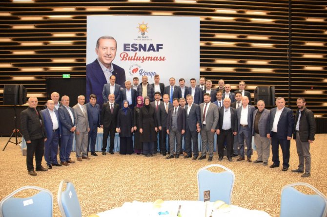 AK Parti Konya’dan Esnaf Buluşması programı