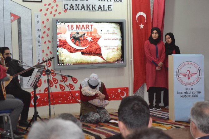 Kulu’da Çanakkale Zaferinin 104. Yıldönümü etkinlikleri