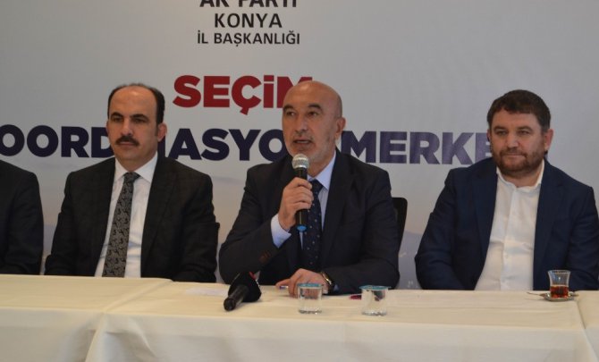 AK Parti Konya Teşkilatında medya buluşması