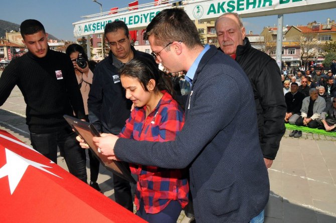 Şehit jandarma uzman çavuş Akşehir’de defnedildi