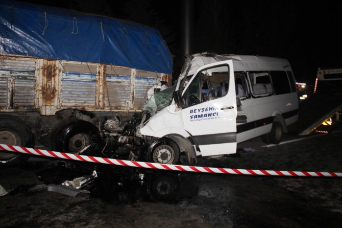 İki kişinin hayatını kaybettiği kazanın kamera görüntüleri ortaya çıktı