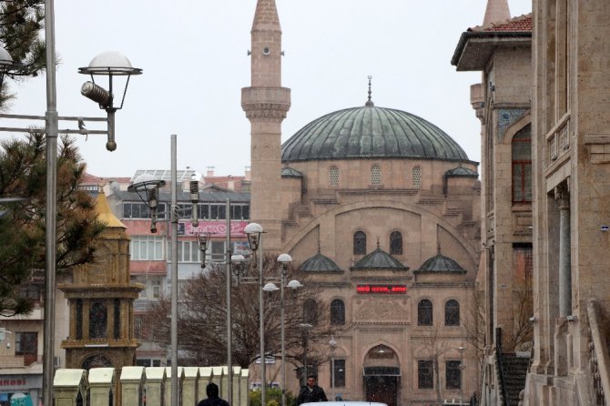 Aksaray’da kar yağışı