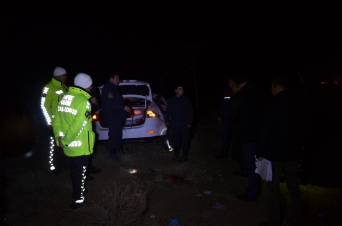 Konya’da otomobil takla attı: 1 ölü, 4 yaralı