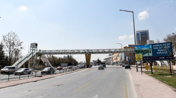 Konya’da yeni yaya üst geçitleri hizmete girdi