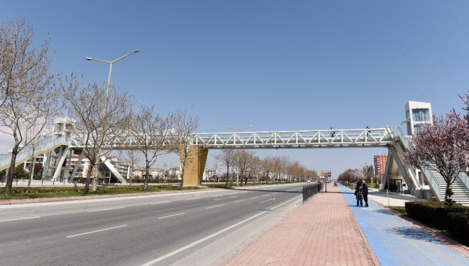 Konya’da yeni yaya üst geçitleri hizmete girdi