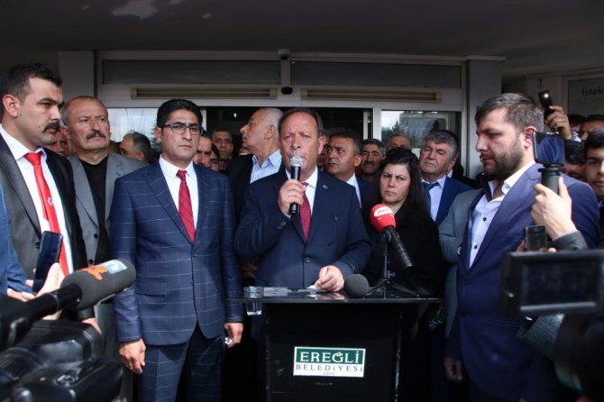 Ereğli’de Başkan Oprukçu görevini devraldı