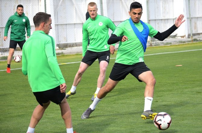 Atiker Konyaspor, Ankaragücü maçı hazırlıklarına devam etti