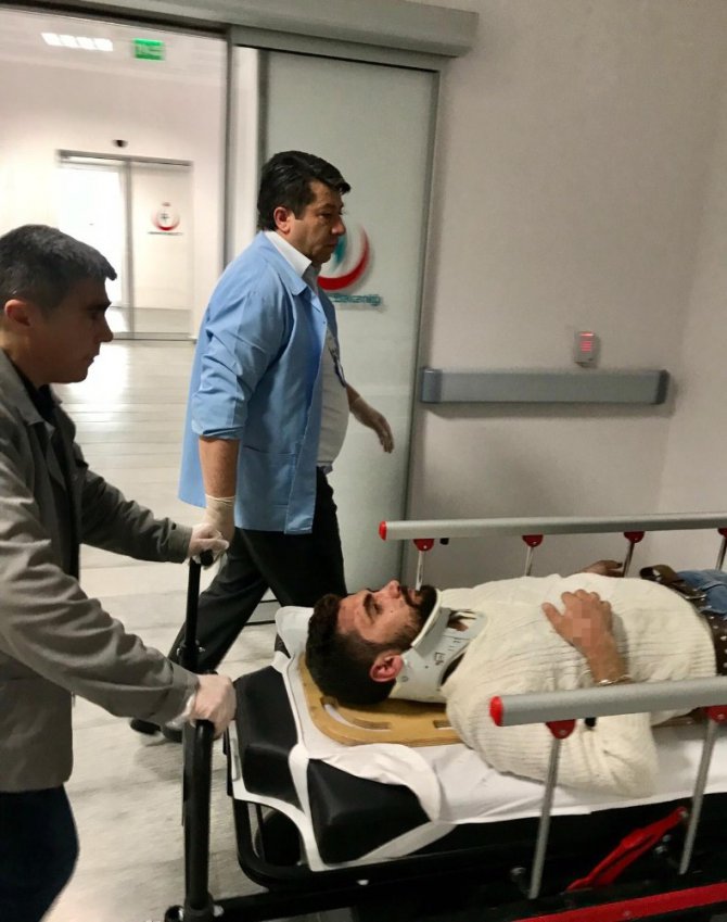 Aksaray’da otomobil şarampole devrildi: 4 ağır yaralı