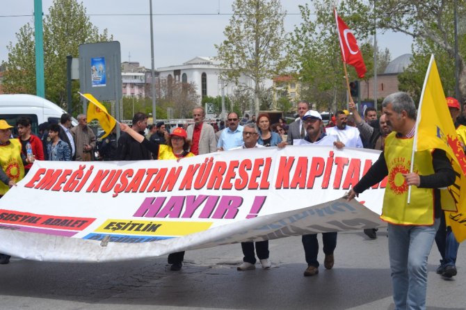 Konya’da 1 Mayıs kutlamaları