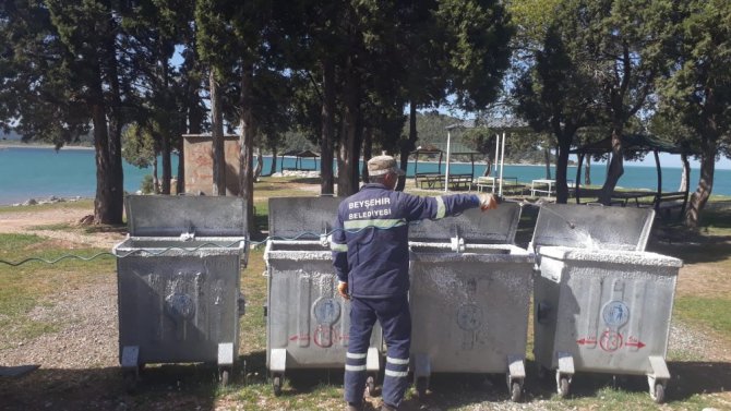 Beyşehir Belediyesi temizlikte yeni bir döneme başladı