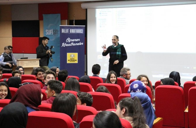 Emniyet müdürü ve sanatçı Sula’dan konferans ve sergi açılışı