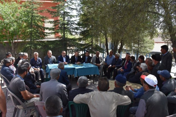 Aksaray’da tarım arazilerinde zarar tespiti yapıldı