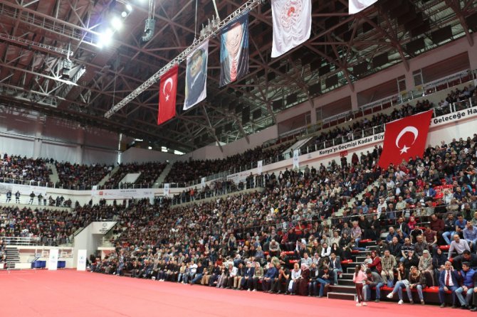 Bakan Kurum TOKİ sosyal konut kura törenine katıldı