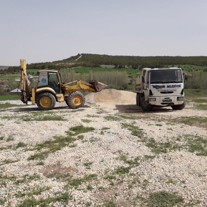 Beyşehir’de yayla yolları yaza hazırlanıyor