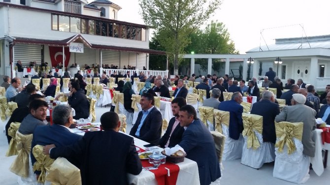 Kaymakam Budan, şehit aileleri ve gazilerle iftarda buluştu