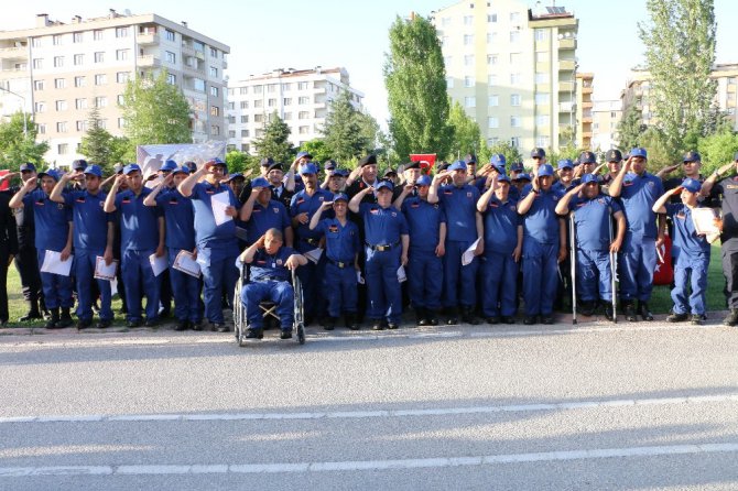 Konya’da engellilerin askerlik heyecanı