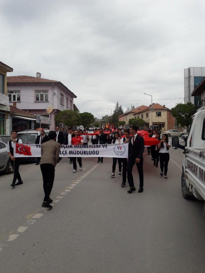 Yunak’ta Gençlik Haftası coşkusu