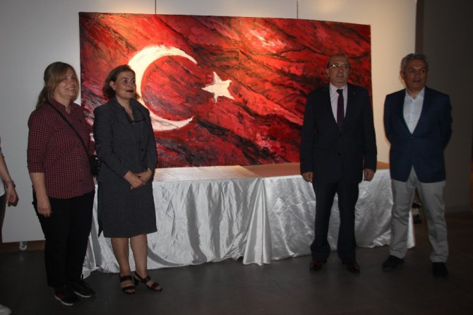 MEDAŞ Sanat Galerisinde resim sergisi