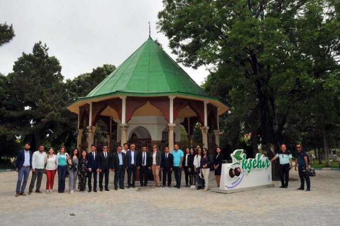 Azerbaycan heyeti Akşehir’i gezdi