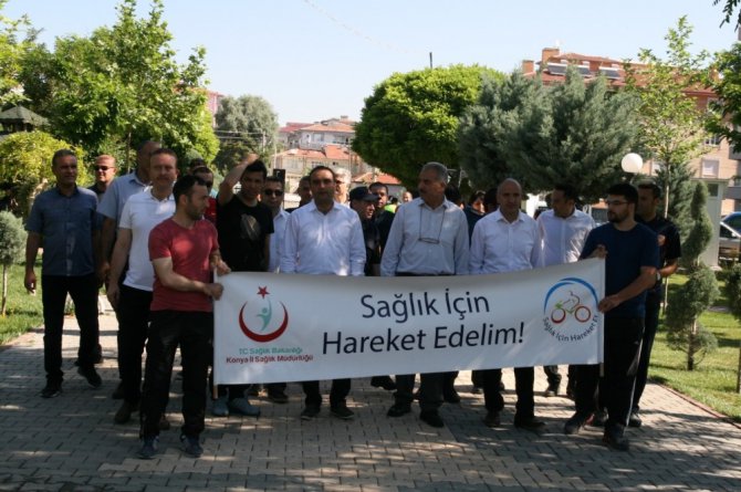 Kulu’da sağlıklı yaşam için fiziksel aktivite etkinliği düzenlendi