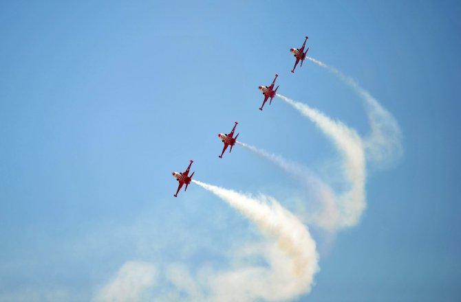 Türk Yıldızları Konya’da nefes kesti