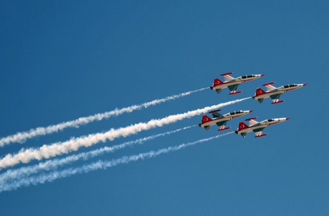 Türk Yıldızları Konya’da nefes kesti