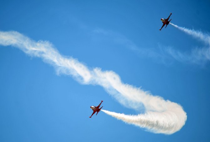 Türk Yıldızları Konya’da nefes kesti