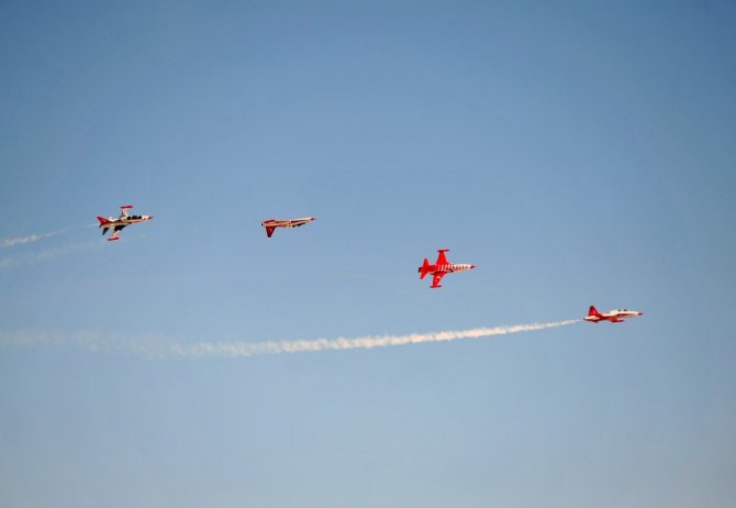 Türk Yıldızları Konya’da nefes kesti