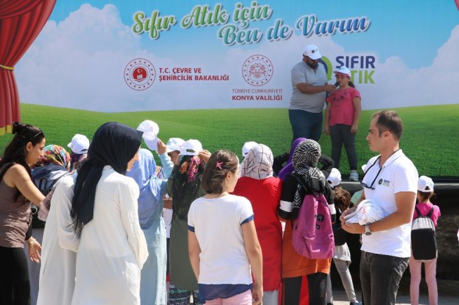 Beyşehir’de çocuklara sıfır atık projesi anlatıldı