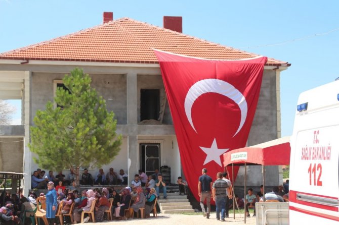 Konya’ya şehit ateşi düştü