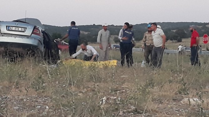 Karı koca kazada hayatını kaybetti, yakınlarını polis teselli etti