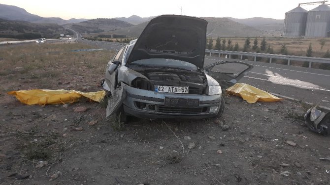 Karı koca kazada hayatını kaybetti, yakınlarını polis teselli etti