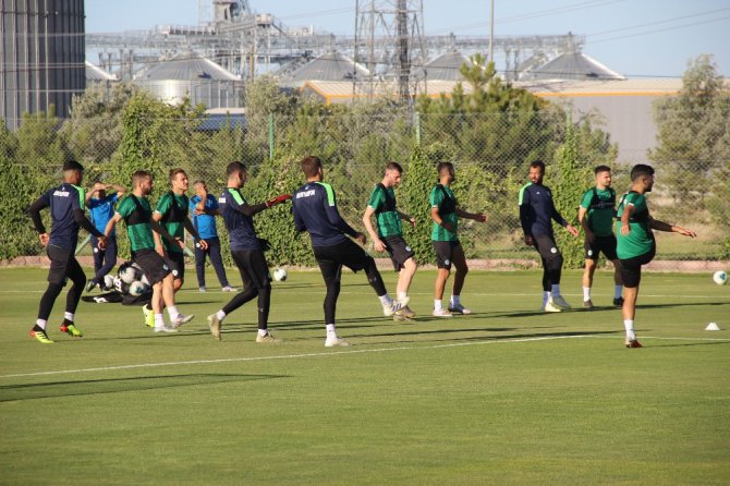 Konyaspor, Ankaragücü maçı hazırlıklarına başladı