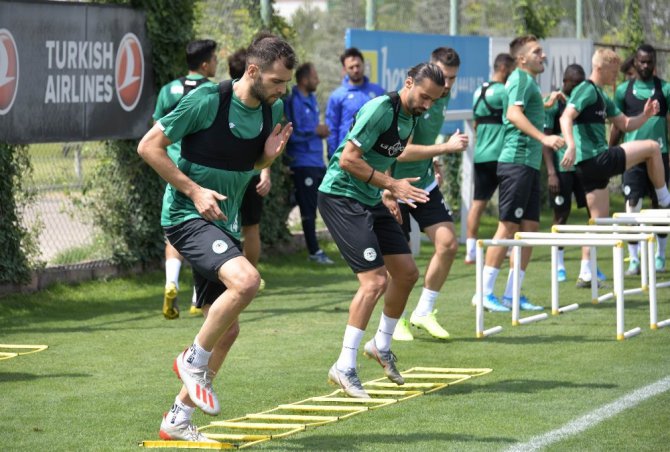 Konyaspor’da Galatasaray maçı hazırlıkları devam ediyor