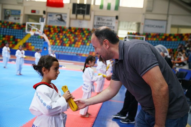 Selçuklu Taekwondo’da kemer sınav heyecanı yaşandı