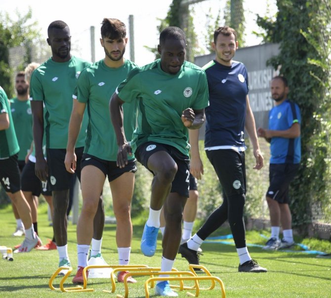 Konyaspor, Antalyaspor hazırlıklarını sürdürüyor