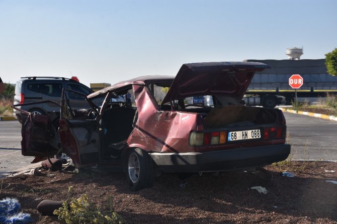 Aksaray’da trafik kazası: 5 yaralı