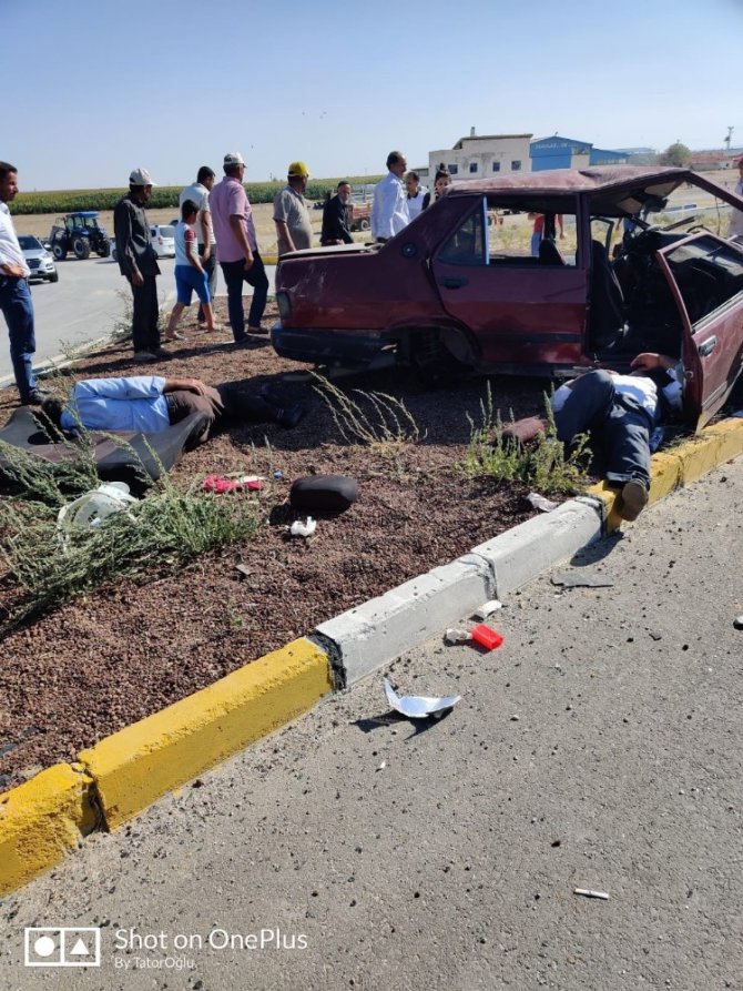 Aksaray’da trafik kazası: 5 yaralı