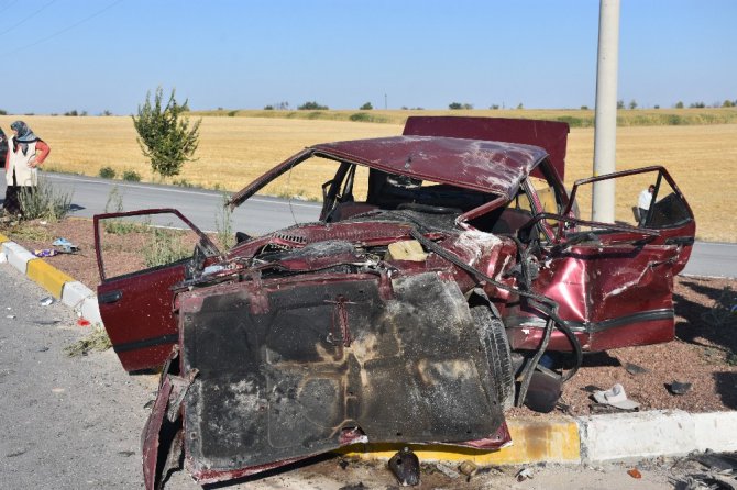 Aksaray’da trafik kazası: 5 yaralı