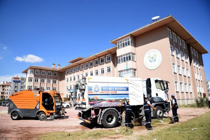 Selçuklu’da okullar yeni eğitim dönemine hazır