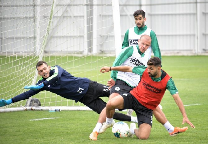 Konyaspor, Göztepe maçı hazırlıklarına başladı