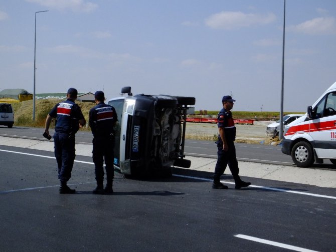 Aksaray’da trafik kazası: 5 yaralı