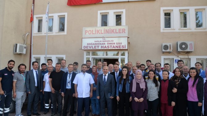 Konya İl Sağlık Müdürü Koç sağlık kuruluşlarını ziyaret etti